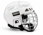 Rodeo Bull Riding Protective Helmet - EPT 107 Series - White  - Small - Medium - Large