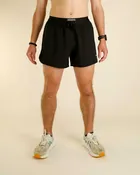 Men's Black 5" DS Running Shorts