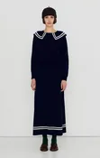 Babydoll Sweater in Navy