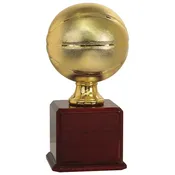 11 1/2″ Gold Basketball Resin