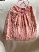 Alter dress embroidery pink