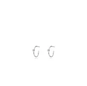 10mm High Polished Hoop Earrings