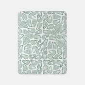 BABY Plush Throw Blanket - Oysters