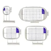 4pc Embroidery Hoop Set for Brother NQ1700E and Other Models