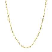 14K Gold and White Onyx Beaded Necklace