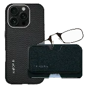 iPhone 16 Faux Leather Magnetic Pod Wallet Multi-Pack