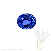 3.54 CTS, 8.7x7.4x6.0 MM Ceylon Natural Sapphire – Oval Shape || AAA Quality || Sapphire For Ring or Pendant || Free Shipping || - Mariyam Jewels