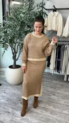 Audra Cable Knit Skirt