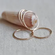 14K Gold Stacking Ring
