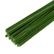 18" Extra Long Pipe Cleaner Chenille Stems - Choose Color