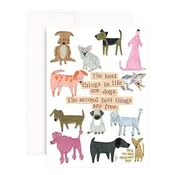 Greeting Card - Best Things