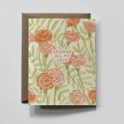 Sending Floral Love | Friendship Love Greeting Card