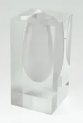 Acrylic Frosted Vase