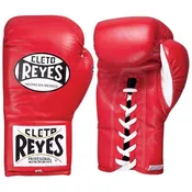 CLETO REYES FIGHT GLOVES TRADITIONAL LACE RED