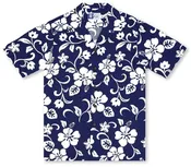 Boys Hibiscus - Blue