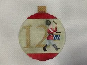 12 Days of Christmas Bauble 12 Drummers