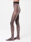 20 Den Mauve/Silver Tora Shimmery Tights