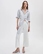 Andi Ankle Wide-Leg Jean