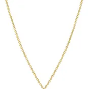CABLE CHAIN, YELLOW GOLD 1MM