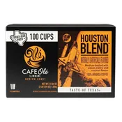 CAFE Ole by H-E-B Houston Blend Coffee Pecan Praline and Coconut Medium Roast Single Serve Pods 100 Count