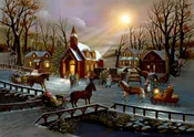 A Christmas Wish Christmas Card