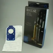 Riccar type N cloth hepa bags 6pk Blue collar