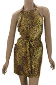 Cheetah Hair Stylist Apron