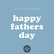 father's day gift card — A Little Photo Studio design and print services