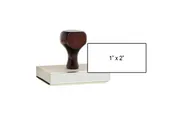 1" x 2" Wooden Stamp