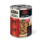 Acana Premium Chunks Beef Recipe in Bone Broth Canned Dog Food