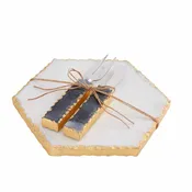 Chipped Marble Cheese Set | Mud Pie 41100042