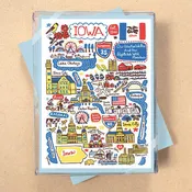 Allport Editions - Statescapes: Iowa Blank Boxed Cards