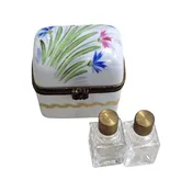 2 Perfume Flowers Limoges Box for Collectors Limoges