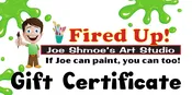 Fired Up! Gift Certificate