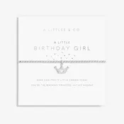 A Little Kid's 'Birthday Girl' Bracelet