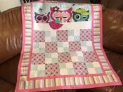 Baby Girl Quilt Pattern PDF Now I Lay Me Down to Tweep