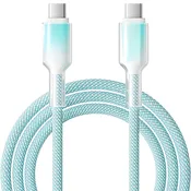 10FT BLUE USB-C TO USB-C 60W FAST CHARGING CABLE