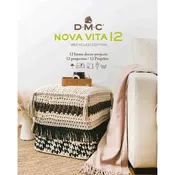DMC Nova Vita 12 book Home decor projects
