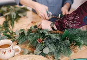 Deluxe Holiday Wreath Workshop