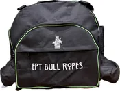 Ultimate Bull Riding Gear Backpack - Black  & Green 2 Ply Canvas Bag - Durable Quality -EPT Bull Ropes