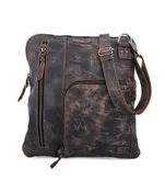 Bed Stu Aiken Leather Crossbody - Black Lux