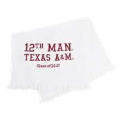 12th Man Texas A&M Embroidered Class of 2047 Towel