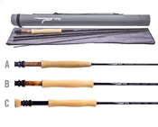 4 wt. 8’6″ 4 pc. Solution Rod w/Case