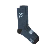 Crest Merino Wool Socks - Sky/Blue