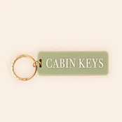 Freshwater Curated Goods - Cabin Keys Rectangle Keychain