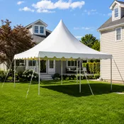 Century Pole Tent: 20’x20′ Rental
