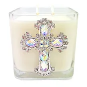 Covenant Scented Jewel Cross Candle