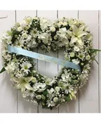 ALL WHITE OPEN HEART