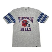 '47 Brand Buffalo Bills Gray With Red Helmet T-Shirt