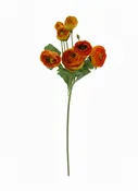 #024092OYL – 19″ Ranunculus Spray x3 {Orange/Yellow}